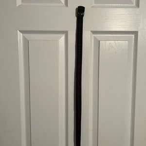 Black on Charcoal Off-White Belt